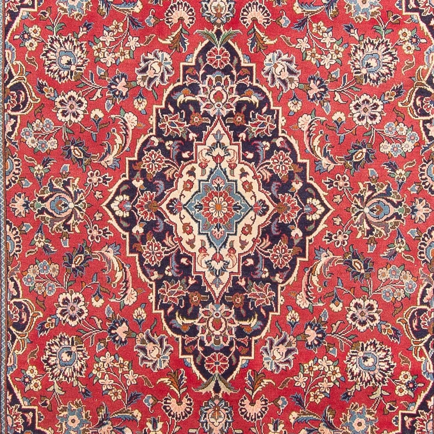 Alfombra persa - Keshan - 310 x 198 cm - rojo