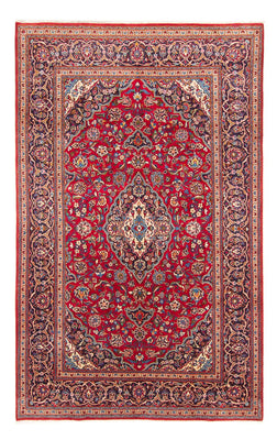 Alfombra persa - Keshan - 307 x 200 cm - rojo