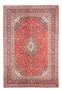 Alfombra persa - Keshan - 297 x 207 cm - rojo