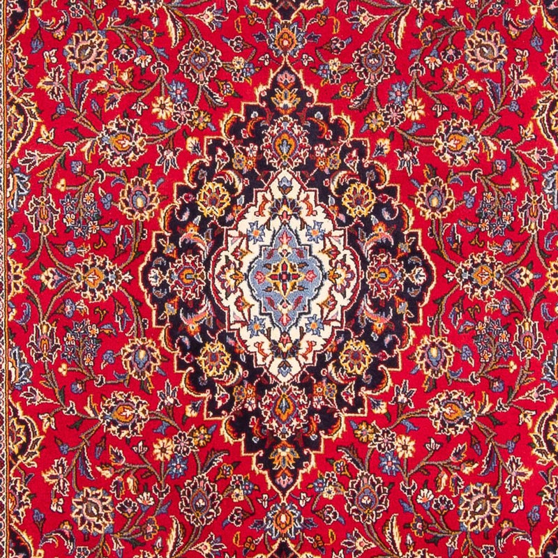 Alfombra persa - Keshan - 313 x 197 cm - rojo