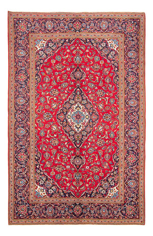 Alfombra persa - Keshan - 303 x 204 cm - rojo