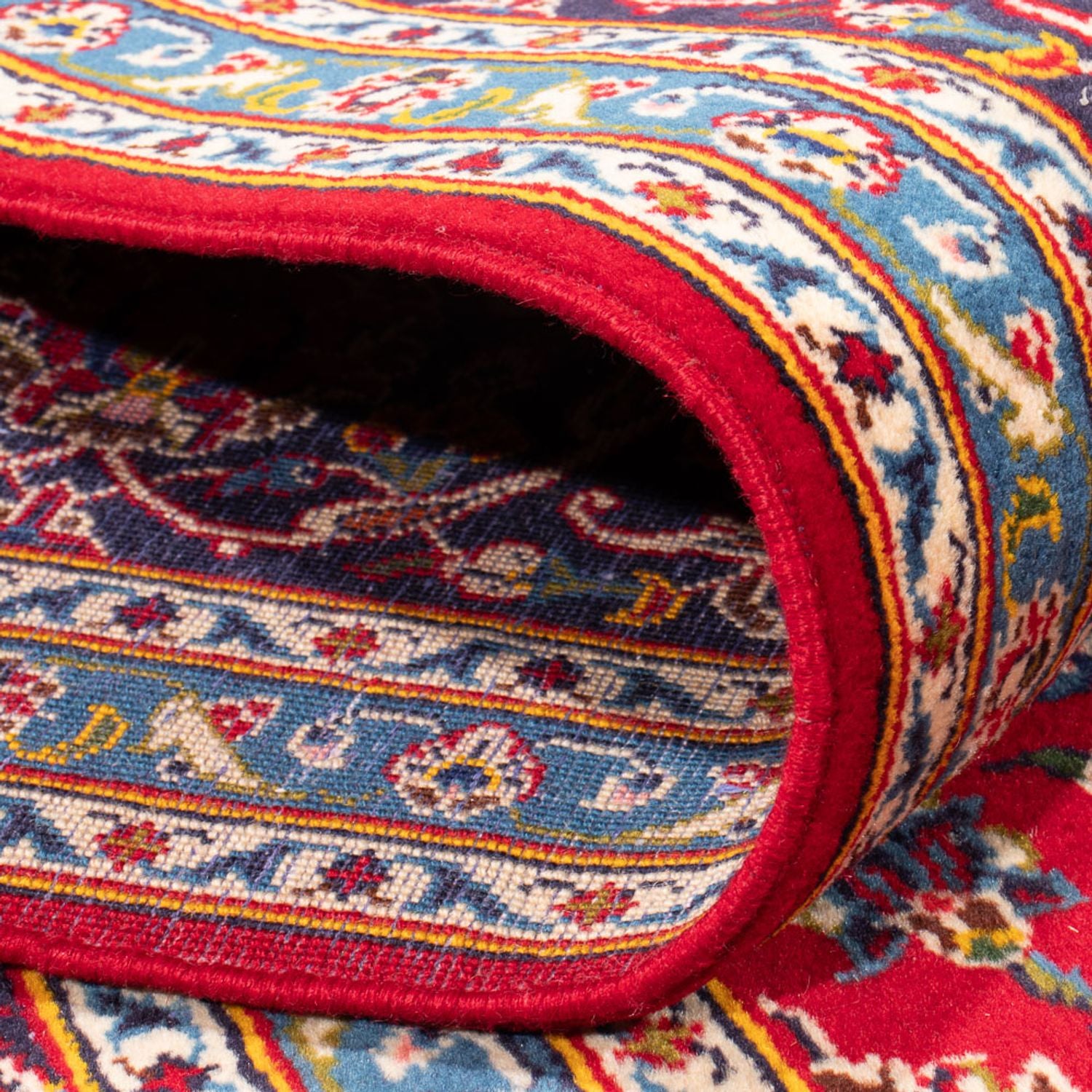 Alfombra persa - Keshan - 302 x 205 cm - rojo