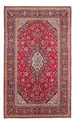 Alfombra persa - Keshan - 310 x 200 cm - rojo