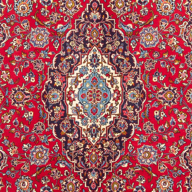 Alfombra persa - Keshan - 310 x 200 cm - rojo
