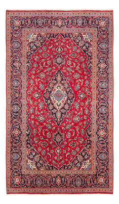 Alfombra persa - Keshan - 310 x 200 cm - rojo