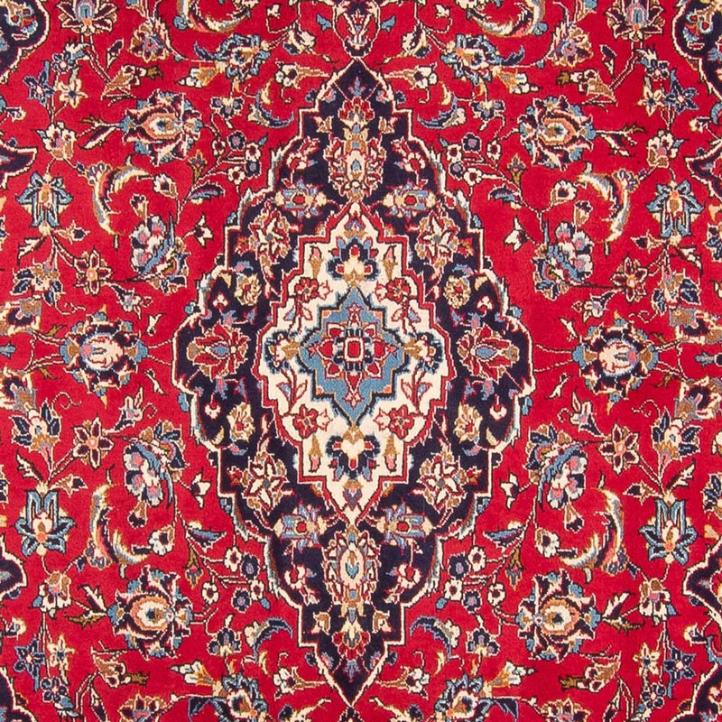 Alfombra persa - Keshan - 310 x 200 cm - rojo