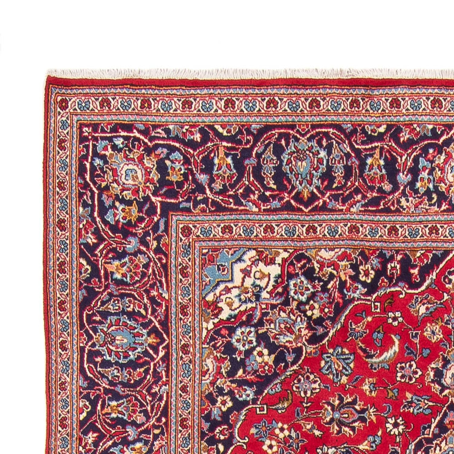 Alfombra persa - Keshan - 310 x 200 cm - rojo