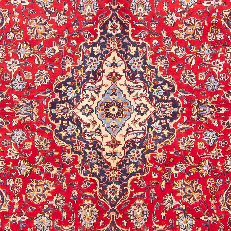 Alfombra persa - Keshan - 310 x 200 cm - rojo