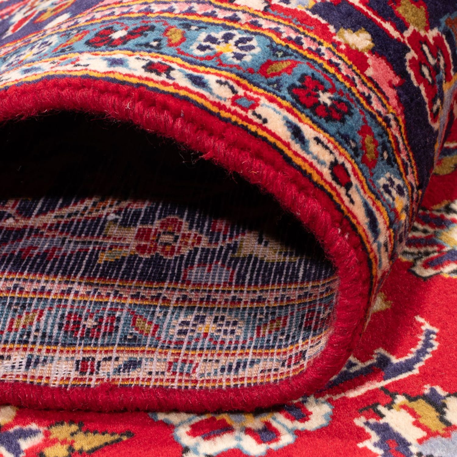 Alfombra persa - Keshan - 310 x 200 cm - rojo