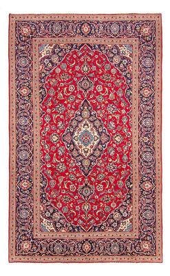 Alfombra persa - Keshan - 310 x 200 cm - rojo