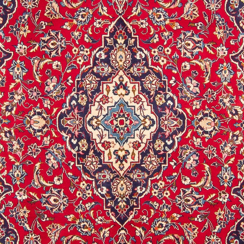 Alfombra persa - Keshan - 310 x 200 cm - rojo