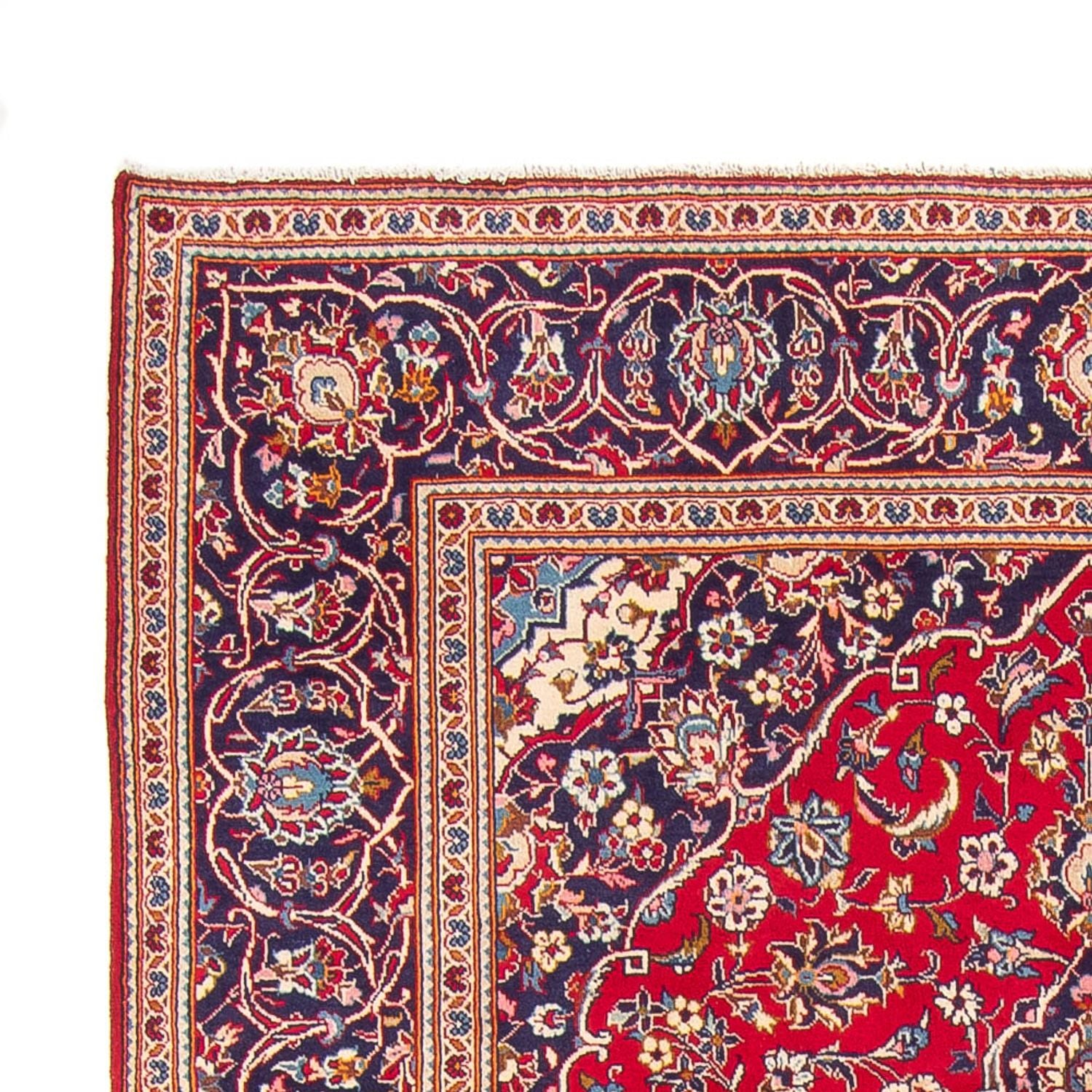 Alfombra persa - Keshan - 310 x 200 cm - rojo