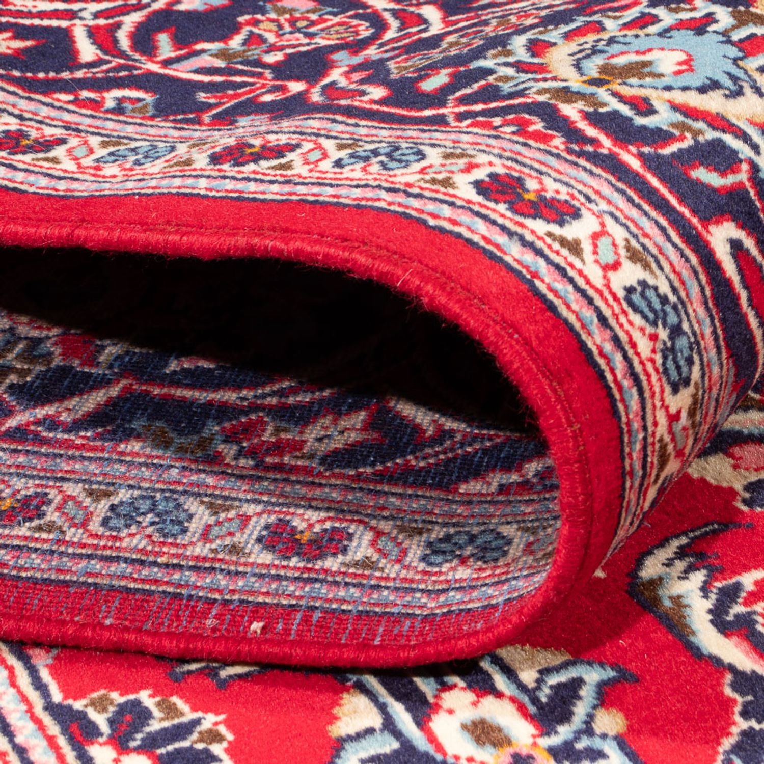 Alfombra persa - Keshan - 311 x 200 cm - rojo