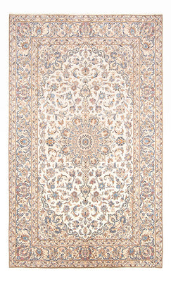 Alfombra persa - Keshan - 314 x 198 cm - crema
