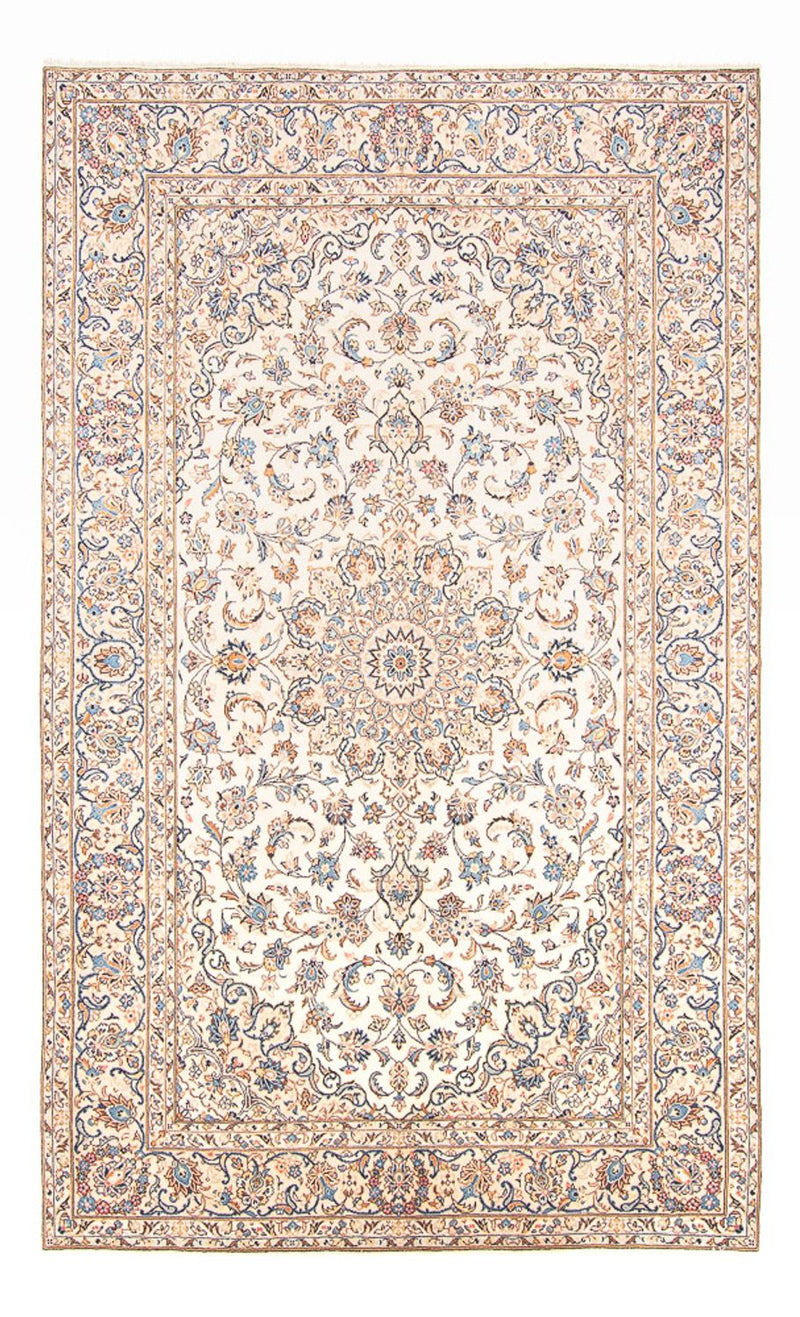 Alfombra persa - Keshan - 314 x 198 cm - crema