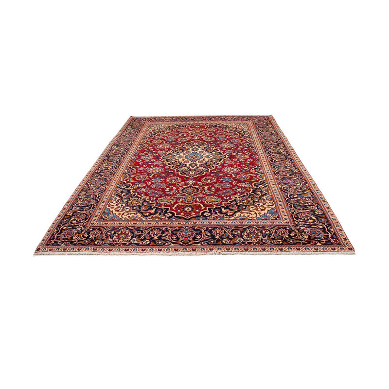 Alfombra persa - Keshan - 305 x 204 cm - rojo burdeos