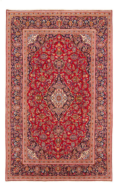 Kashan Alfombra 205x305cm - Alfombra persa - rojo