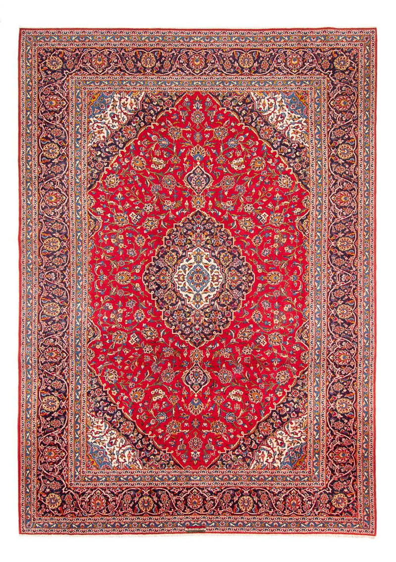 Alfombra persa - Keshan cuadrado  - 254 x 246 cm - rojo