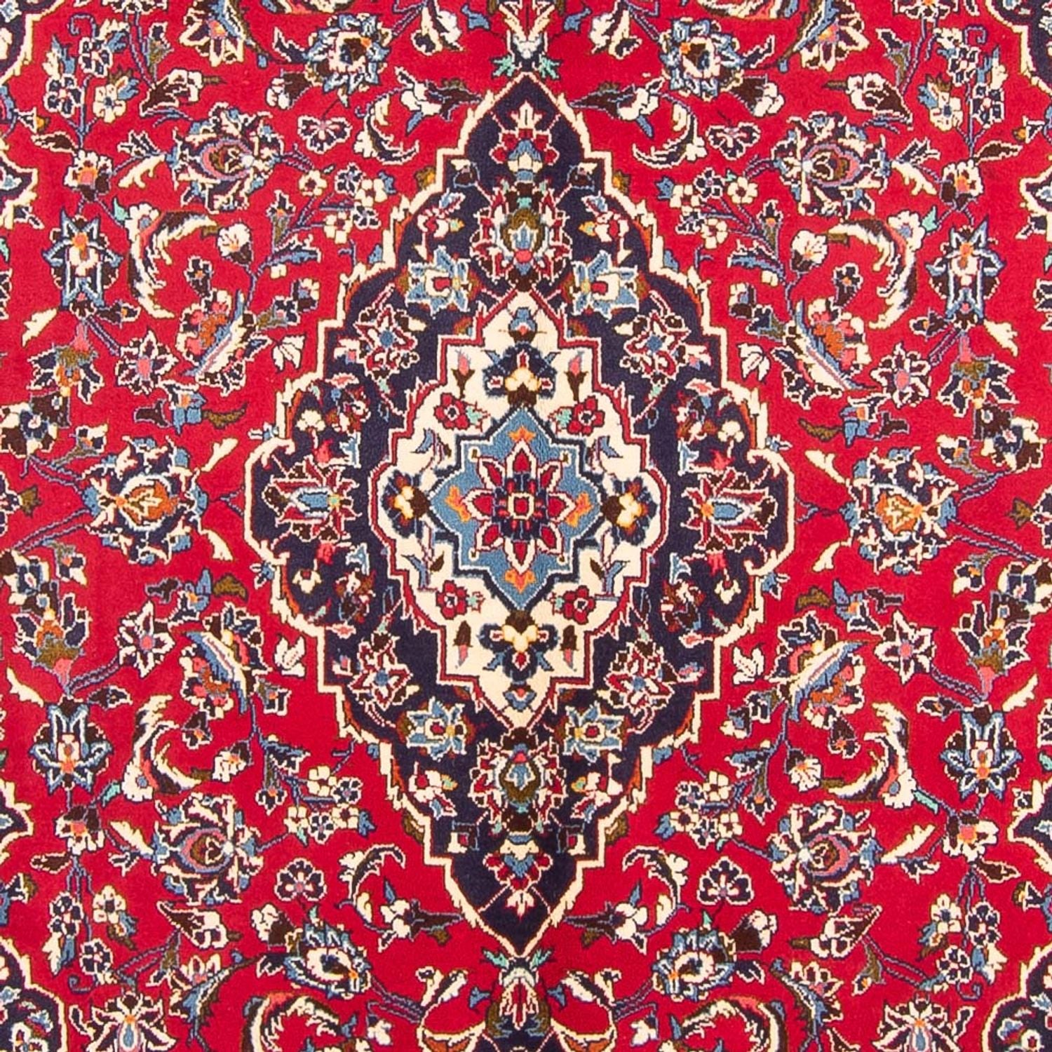 Alfombra persa - Keshan - 313 x 200 cm - rojo