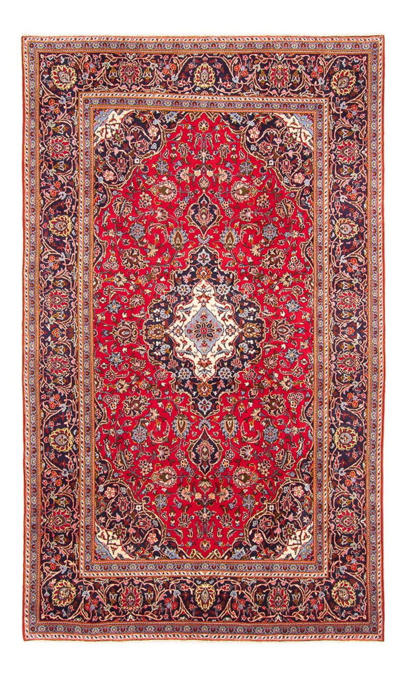 Alfombra persa - Keshan - 313 x 200 cm - rojo
