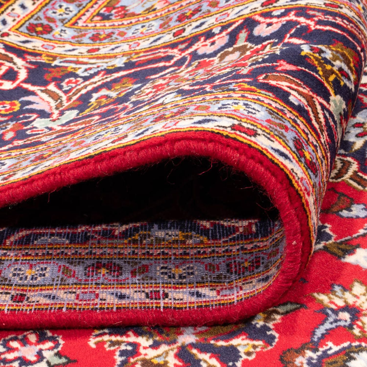Alfombra persa - Keshan - 313 x 200 cm - rojo