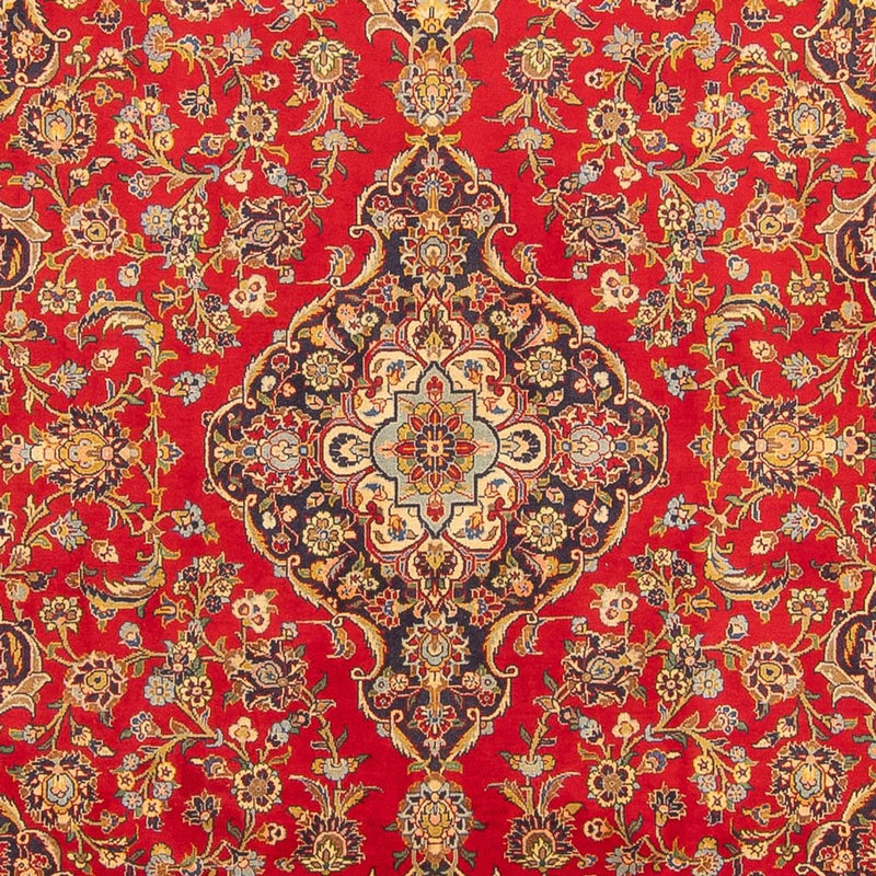 Alfombra persa - Keshan - 307 x 204 cm - rojo