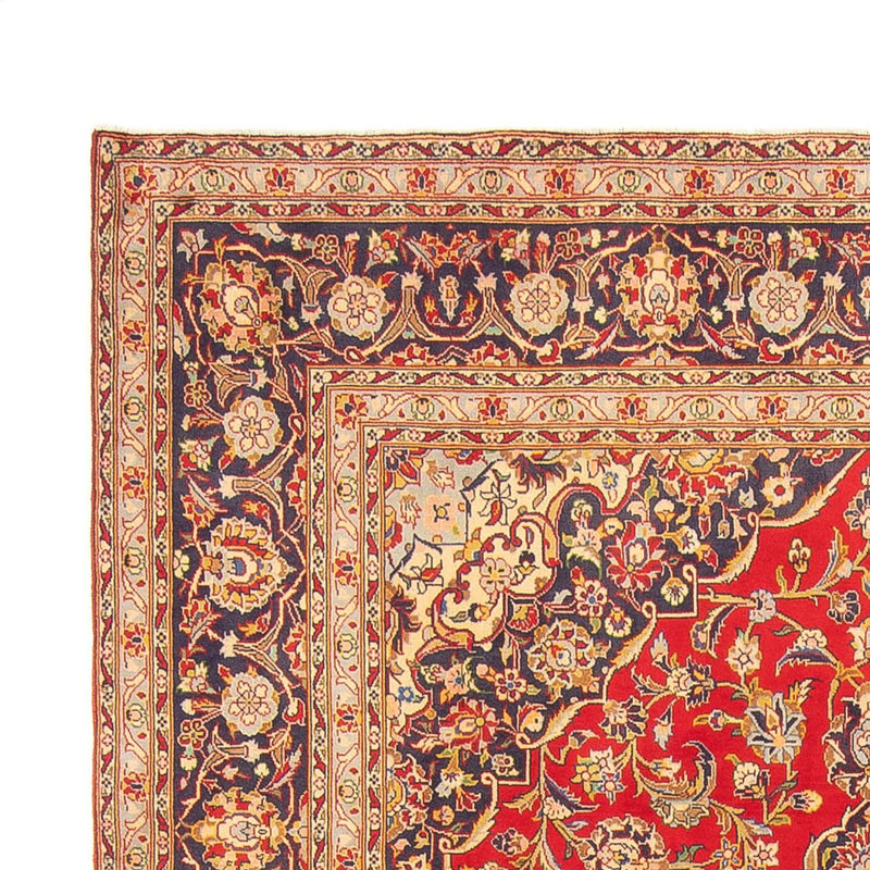 Alfombra persa - Keshan - 307 x 204 cm - rojo
