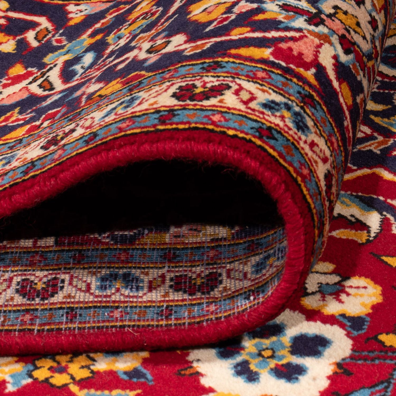 Alfombra persa - Keshan - 312 x 202 cm - rojo