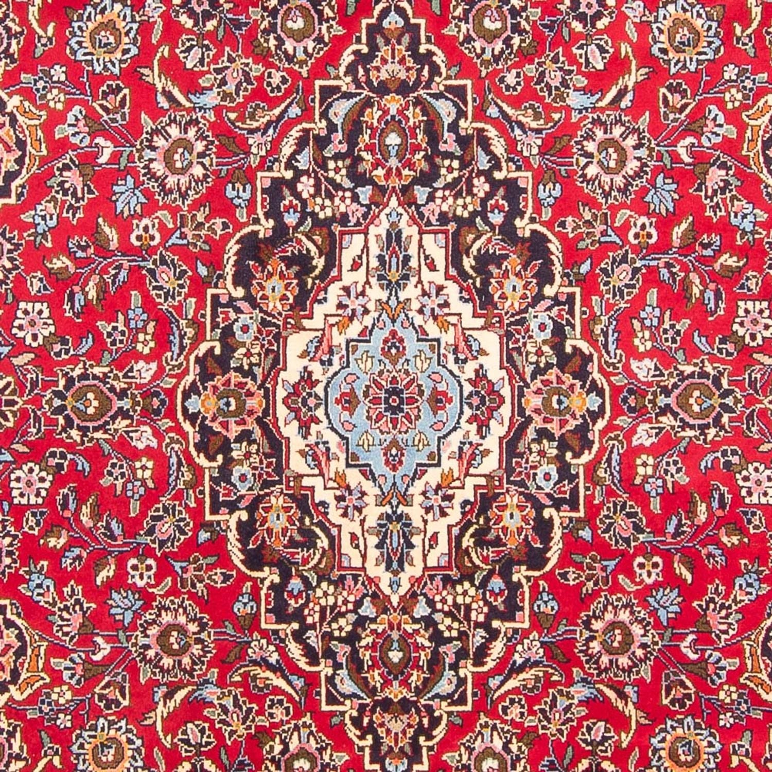 Alfombra persa - Keshan - 315 x 200 cm - rojo