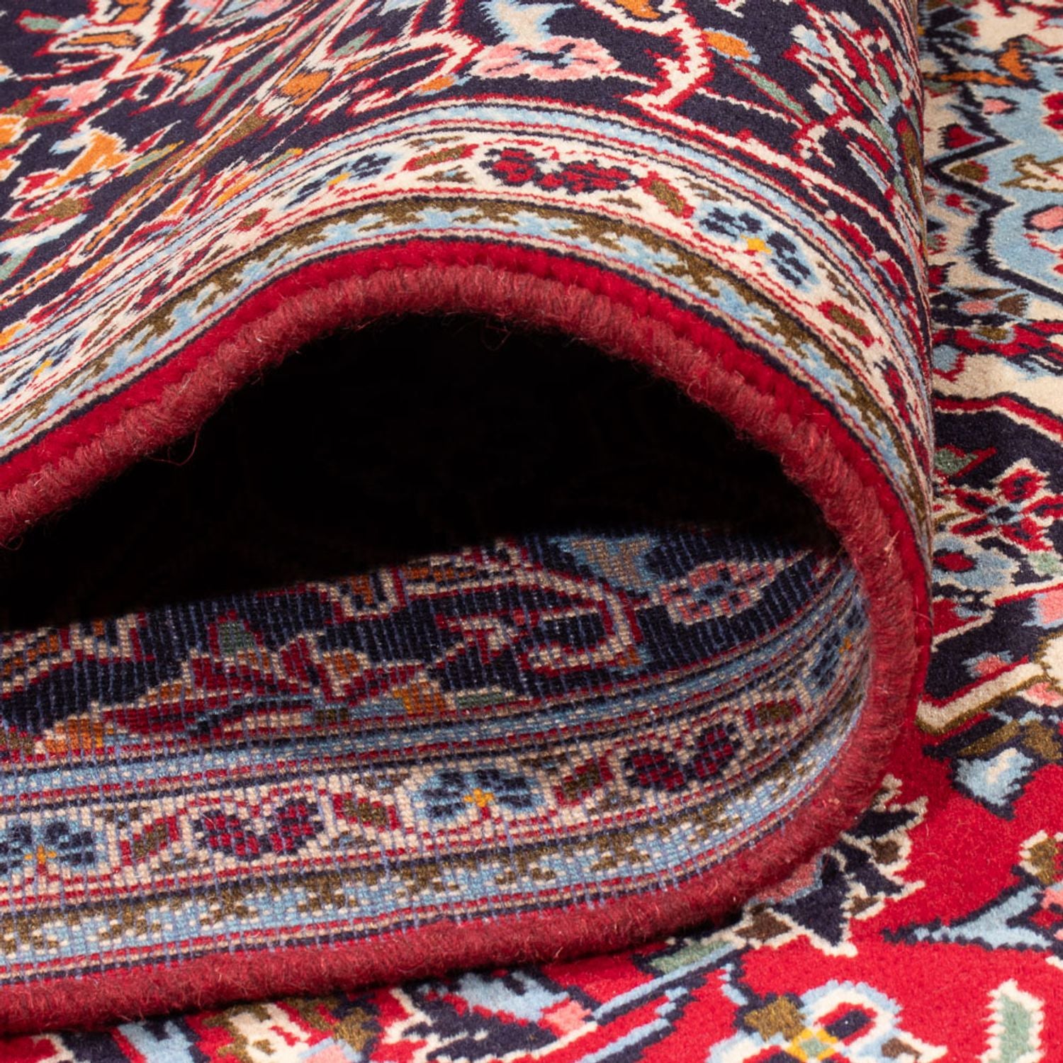 Alfombra persa - Keshan - 315 x 200 cm - rojo