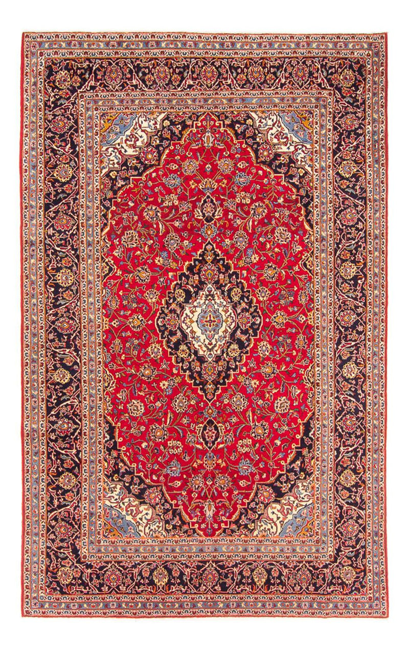 Alfombra persa - Keshan - 305 x 209 cm - rojo