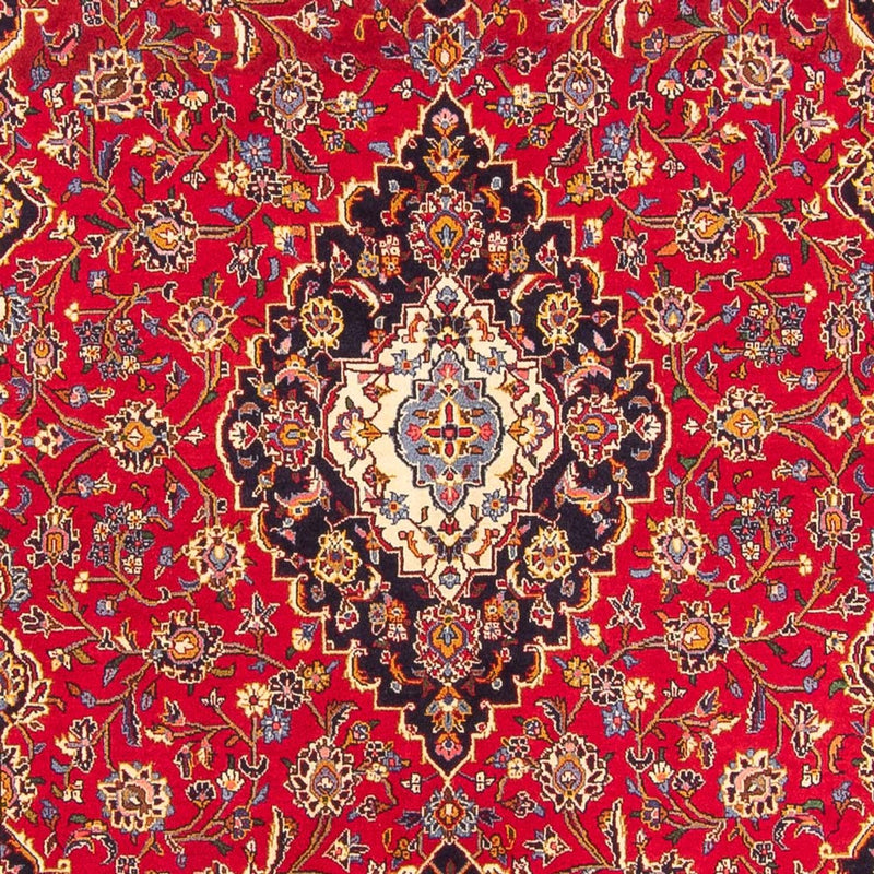 Alfombra persa - Keshan - 305 x 209 cm - rojo