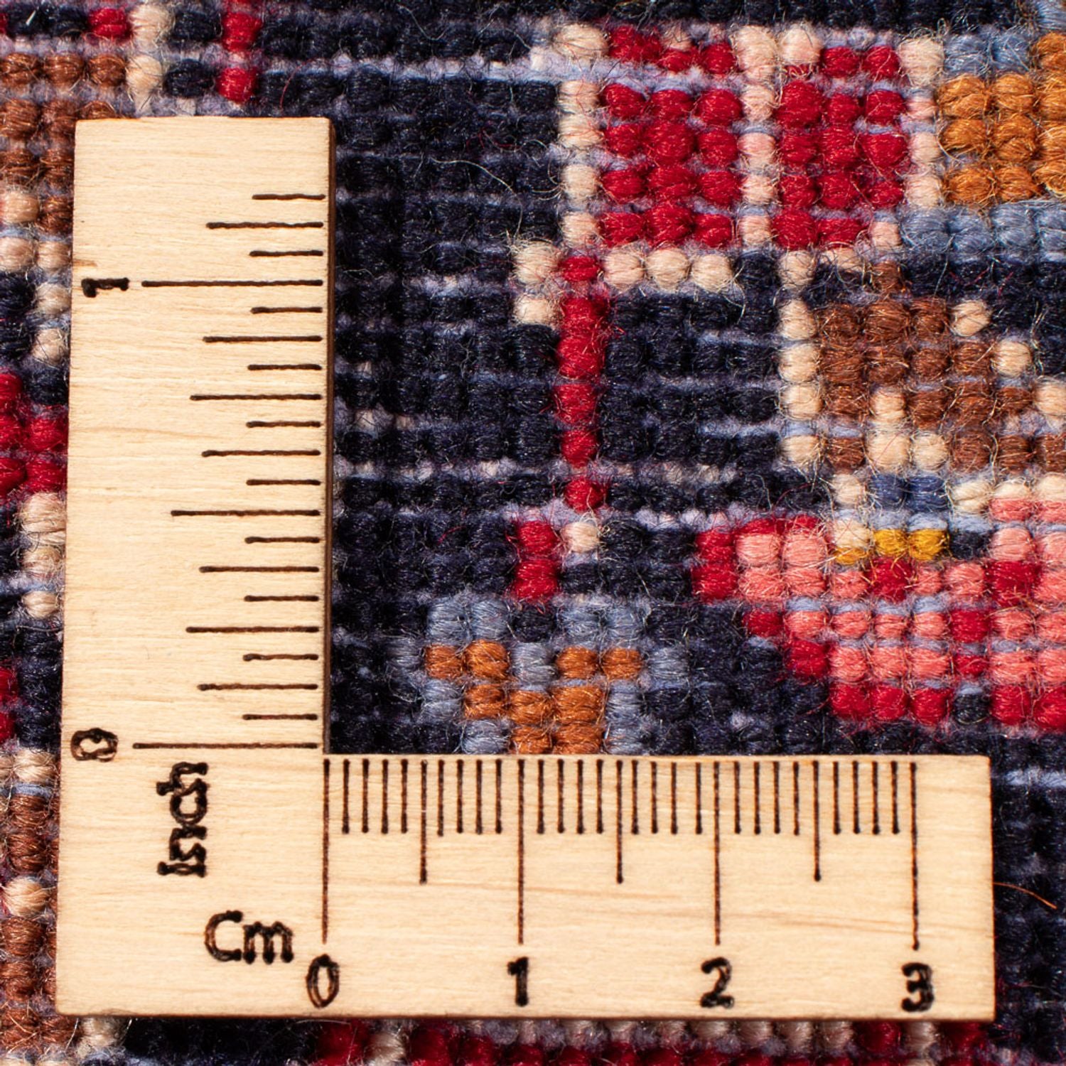 Alfombra persa - Keshan - 305 x 209 cm - rojo