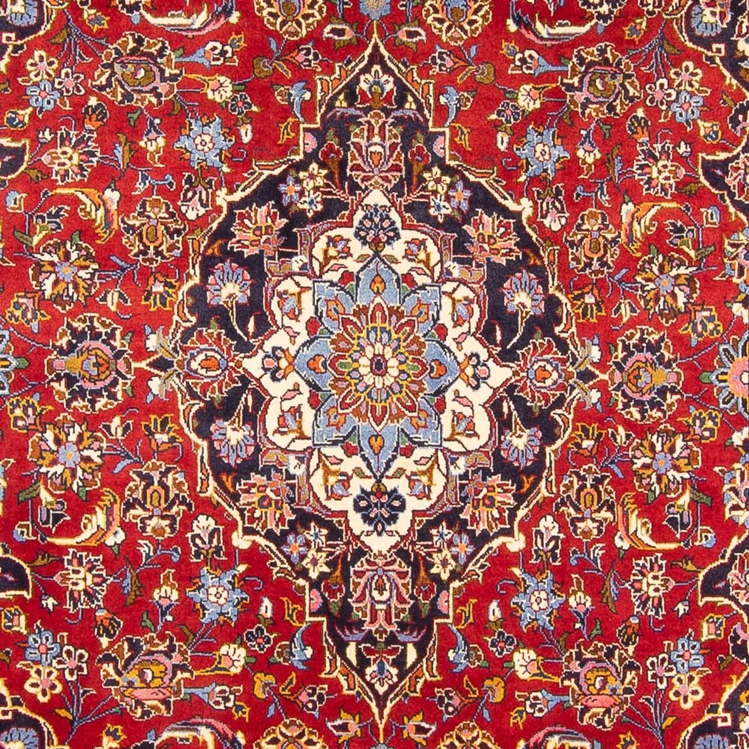 Alfombra persa - Keshan - 322 x 200 cm - rojo