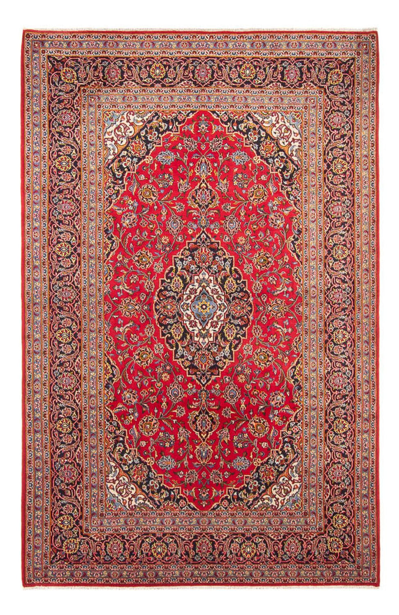 Alfombra persa - Keshan - 307 x 210 cm - rojo