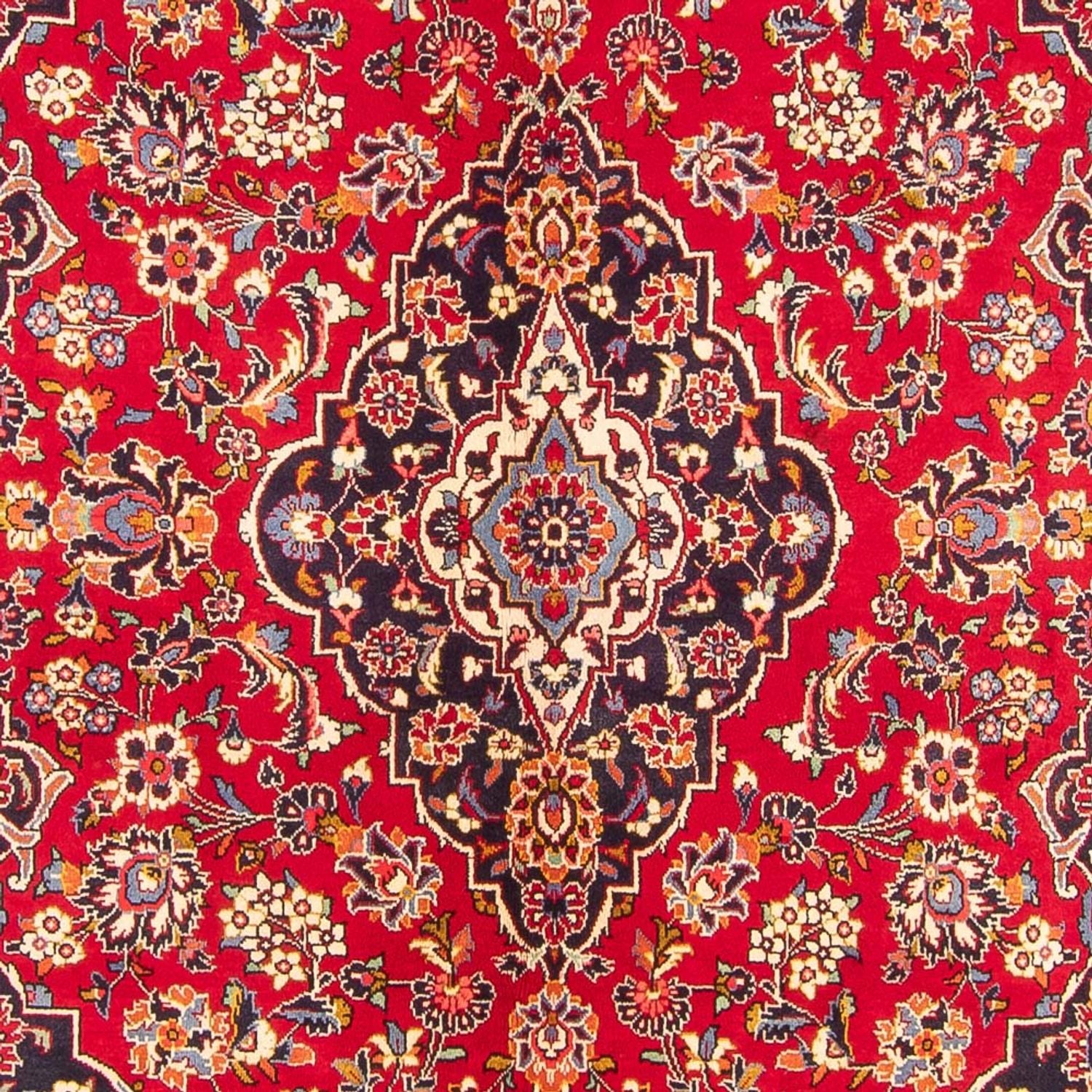 Alfombra persa - Keshan - 320 x 202 cm - rojo
