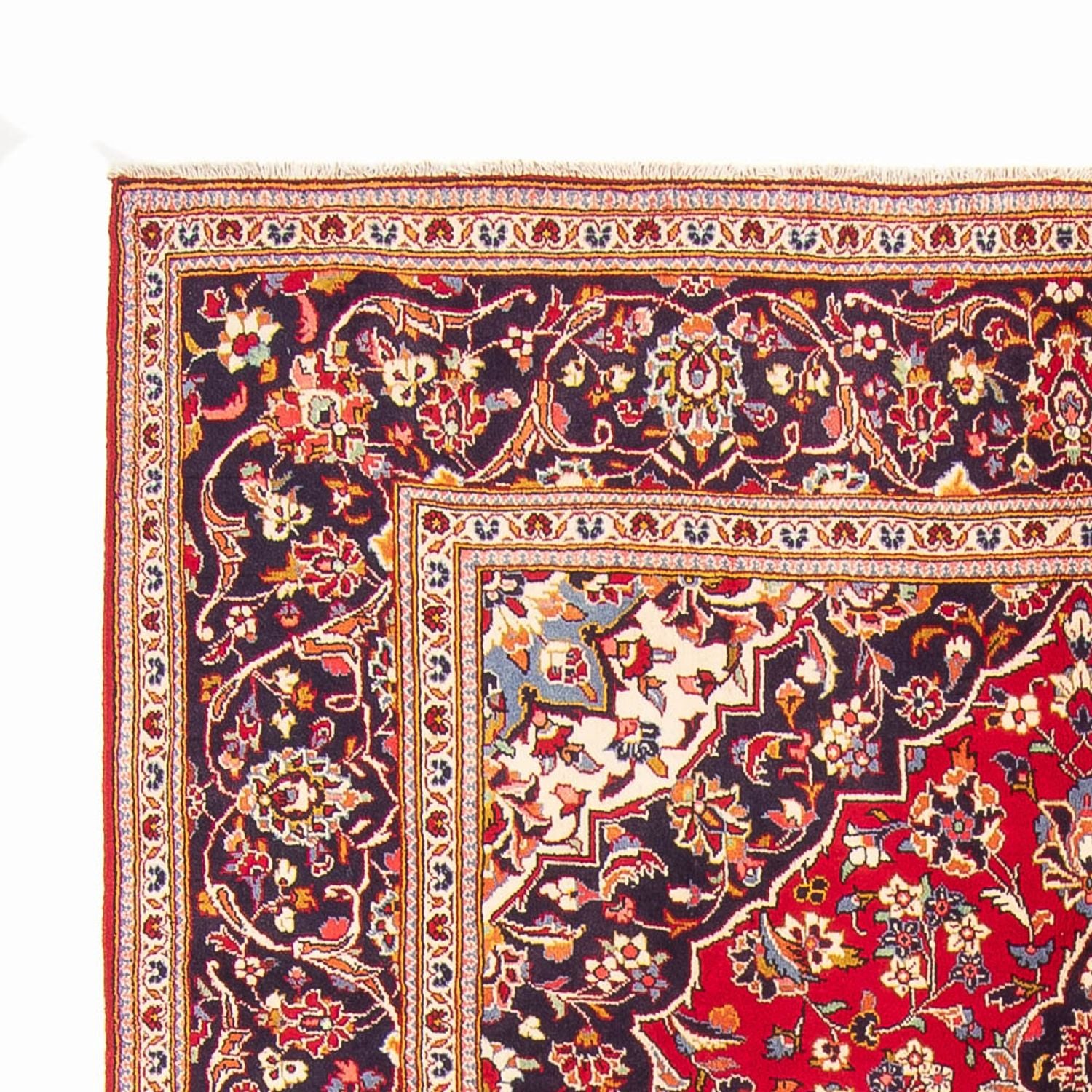 Alfombra persa - Keshan - 320 x 202 cm - rojo