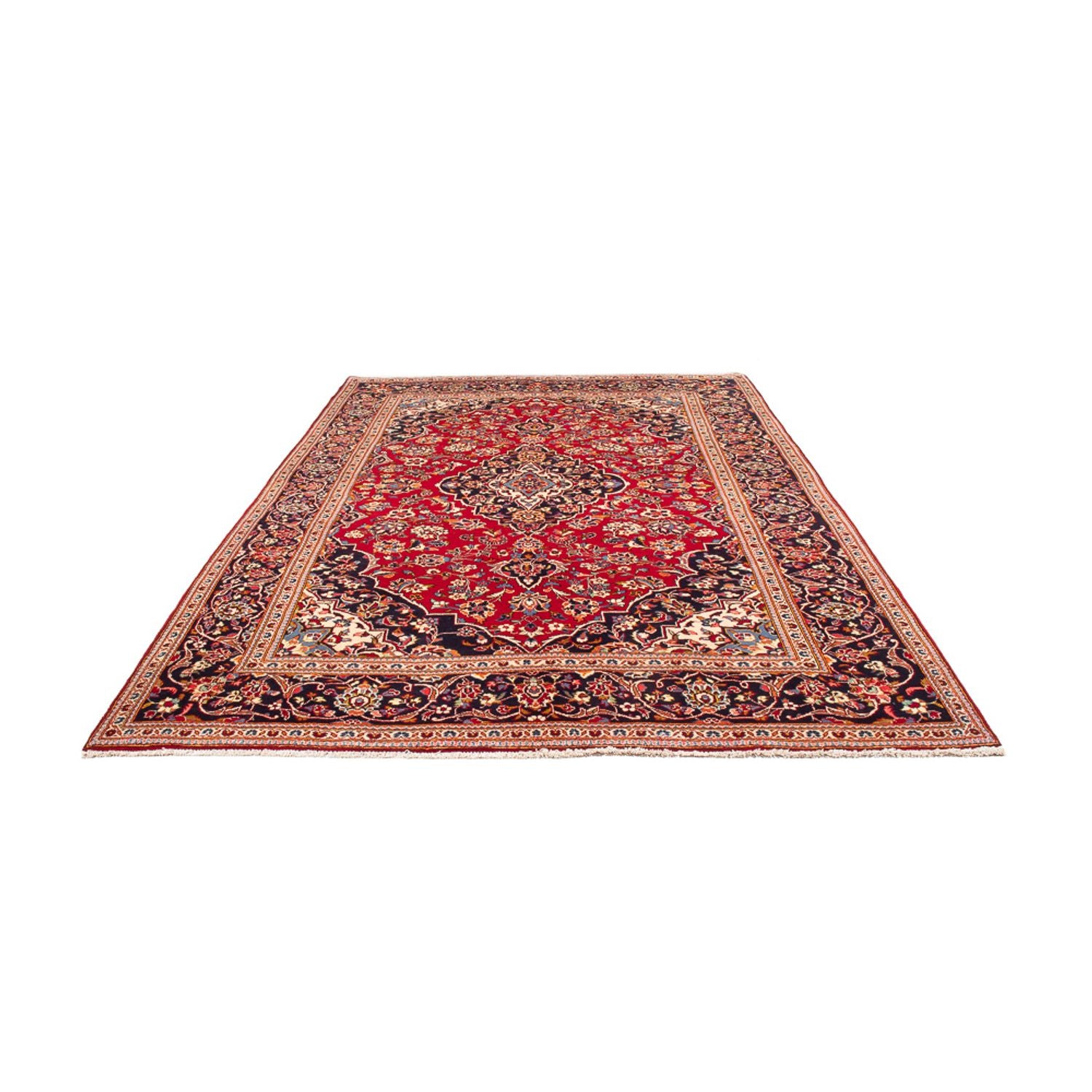 Alfombra persa - Keshan - 320 x 202 cm - rojo