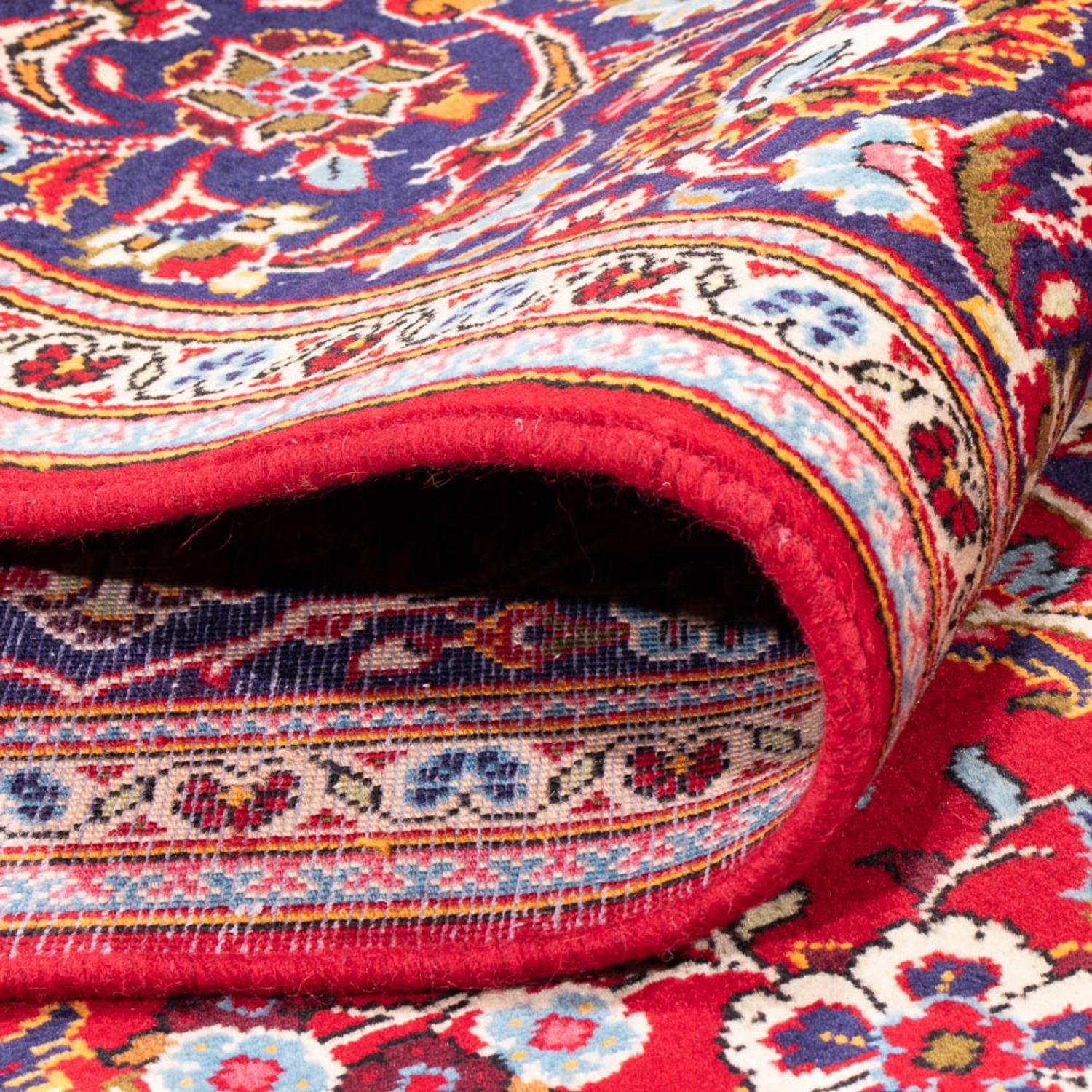 Alfombra persa - Keshan - 323 x 200 cm - rojo