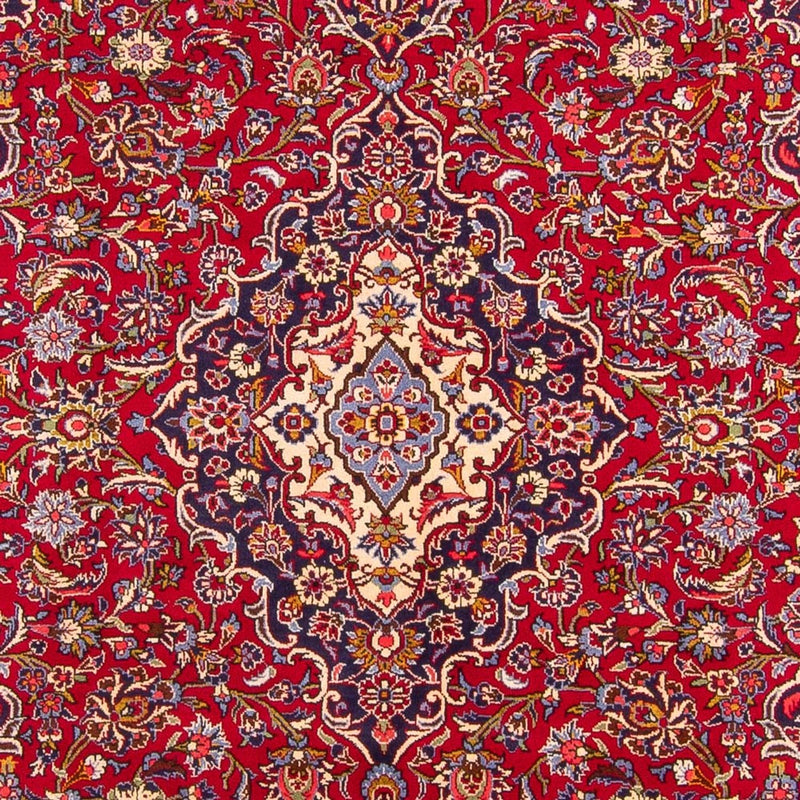 Alfombra persa - Keshan - 308 x 215 cm - rojo