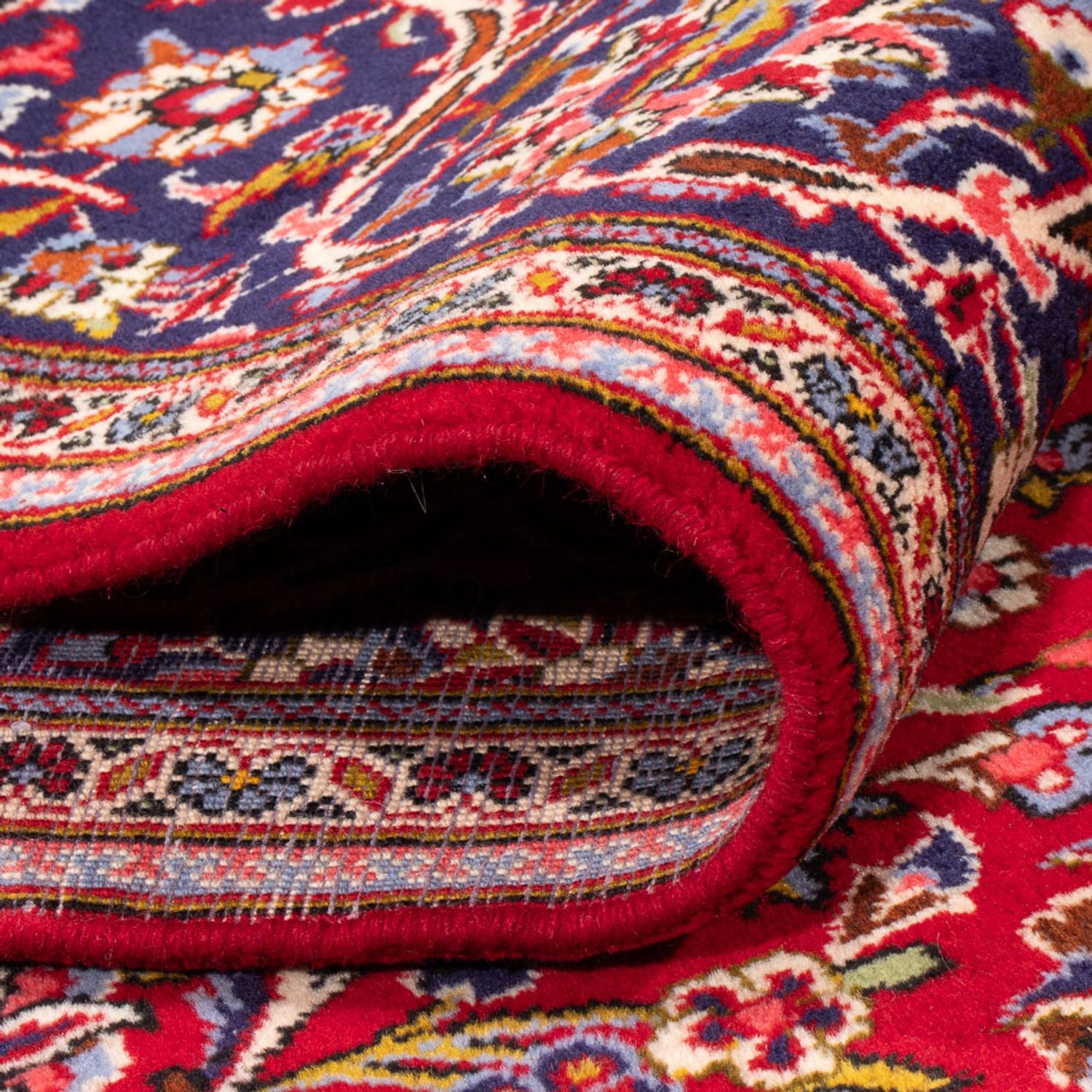 Alfombra persa - Keshan - 308 x 215 cm - rojo