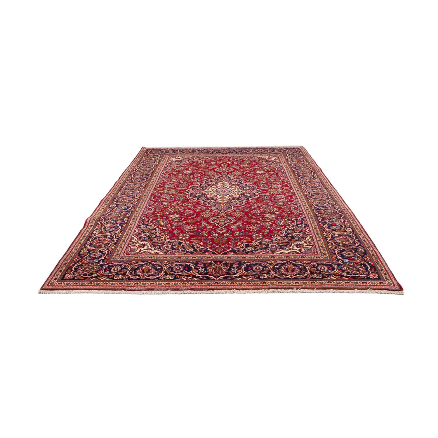 Alfombra persa - Keshan - 308 x 215 cm - rojo