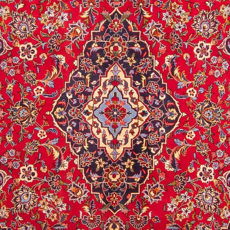 Alfombra persa - Keshan - 330 x 202 cm - rojo