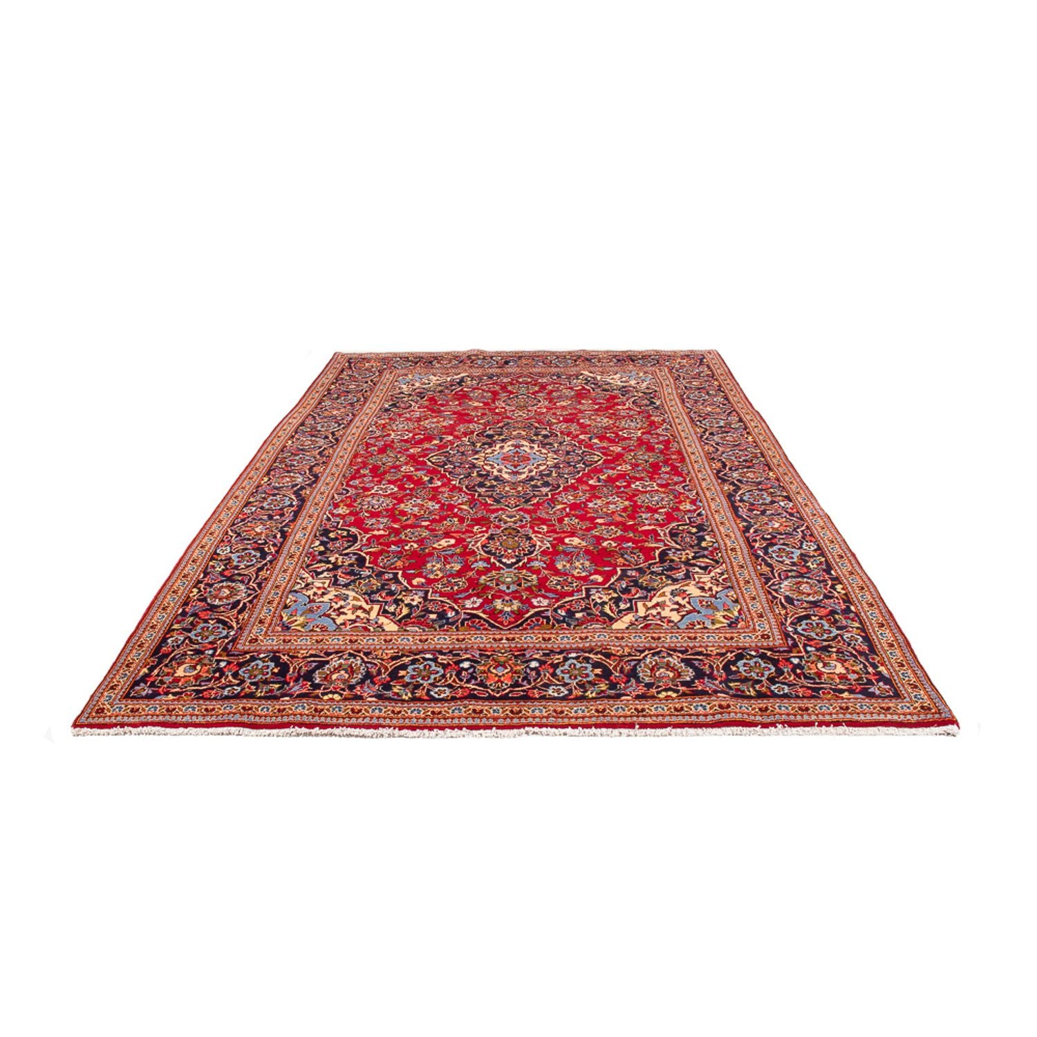 Alfombra persa - Keshan - 330 x 202 cm - rojo