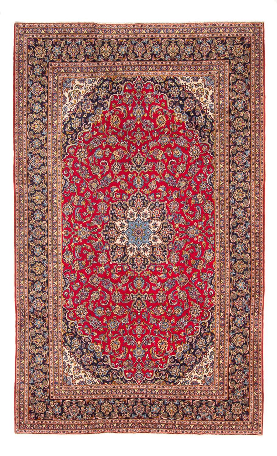 Alfombra persa - Keshan - 326 x 209 cm - rojo