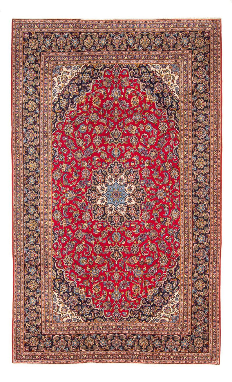 Alfombra persa - Keshan - 326 x 209 cm - rojo