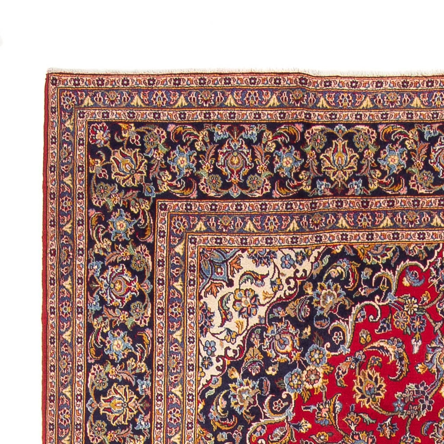 Alfombra persa - Keshan - 326 x 209 cm - rojo