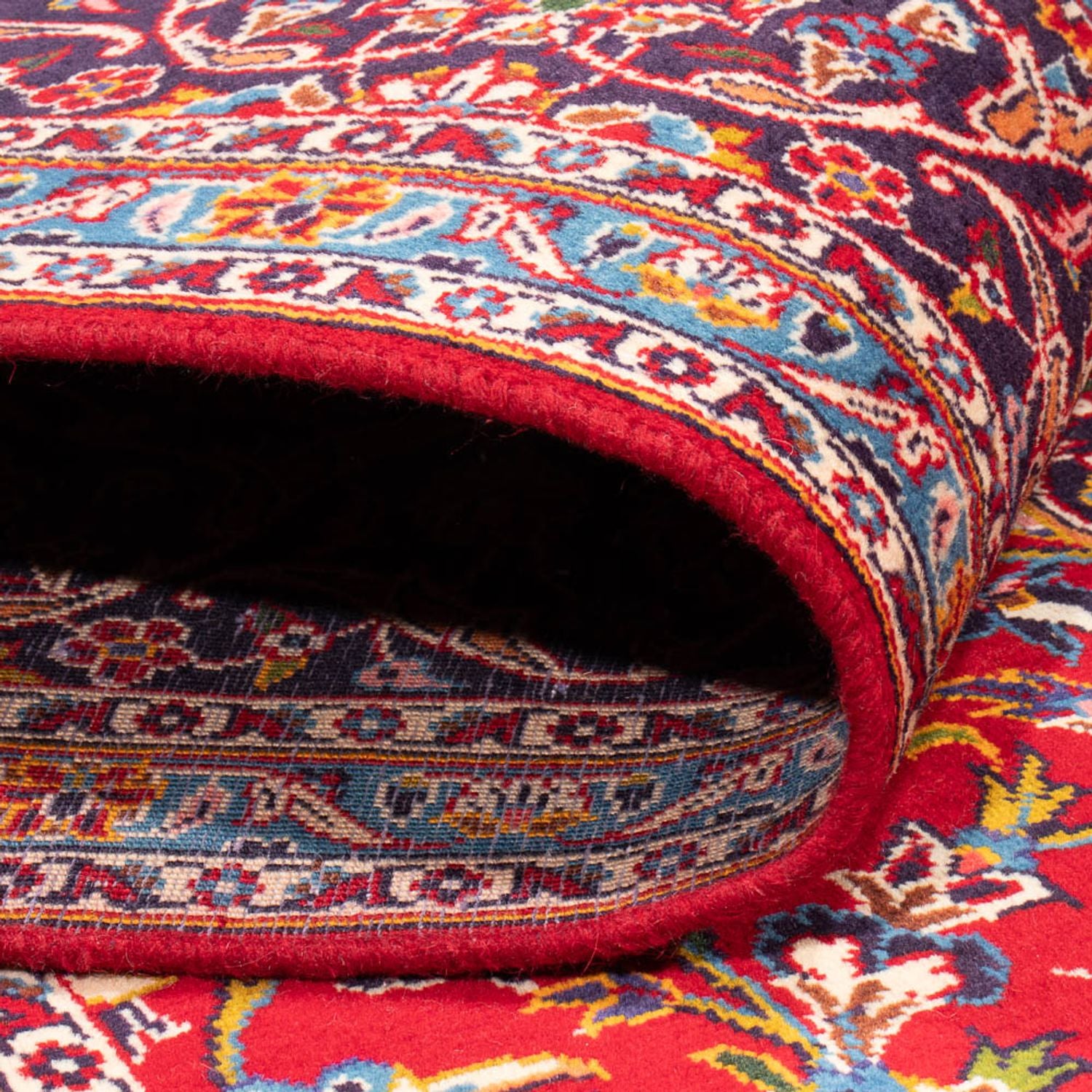 Alfombra persa - Keshan - 335 x 210 cm - rojo