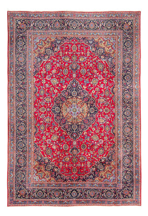 Alfombra persa - Keshan - 337 x 238 cm - rojo