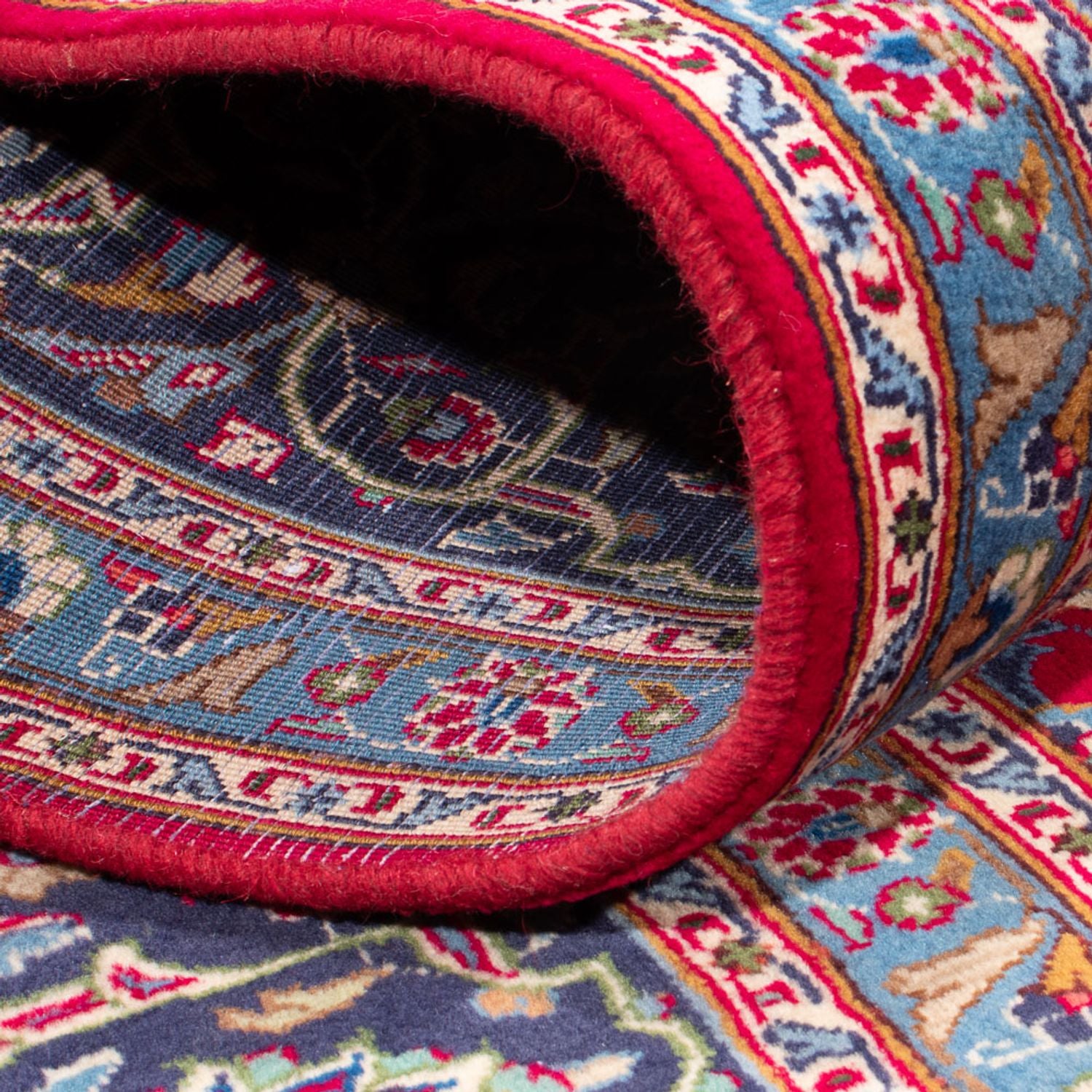 Alfombra persa - Keshan - 337 x 238 cm - rojo